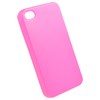 Apple Compatible Crystal Skin TPU Cover - Pink  TPU-IPHONE4G-PI Image 3