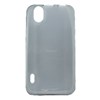 LG Compatible Crystal Skin TPU Cover - Transparent Smoke  TPU-LGLS855-TSM Image 1