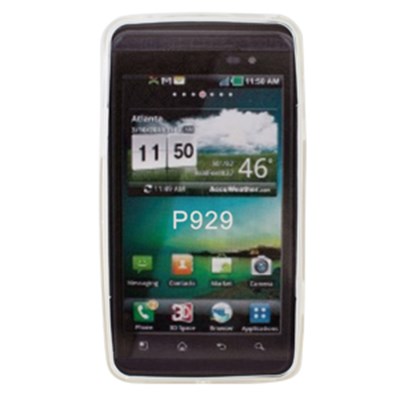 LG Compatible Crystal Skin TPU Cover - Transparent Clear  TPU-LGP929-TCL