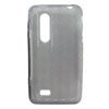 LG Compatible Crystal Skin TPU Cover - Transparent Smoke  TPU-LGP929-TSM Image 1