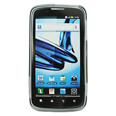 Motorola Compatible Crystal Skin TPU Cover - Transparent Smoke  TPU-MOMB865-TSM