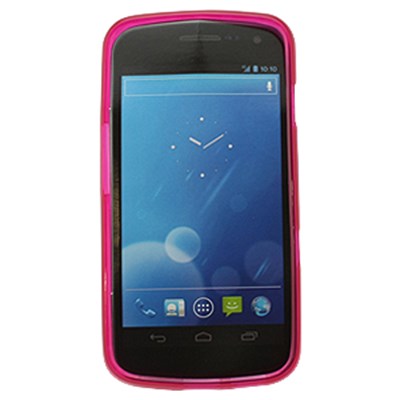 Samsung Compatible Crystal Skin TPU Cover - Translucent Purple  TPU-SAI515-TPP