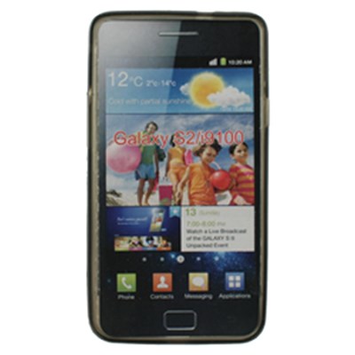 Samsung Compatible Crystal Skin TPU Cover - Transparent Smoke  TPU-SAI777-TSM