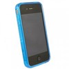 Apple Compatible Translucent Textured Pattern TPU Cover - Blue TPU4SBL Image 1