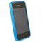 Apple Compatible Translucent Textured Pattern TPU Cover - Blue TPU4SBL Image 1