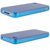 Apple Compatible Translucent Textured Pattern TPU Cover - Blue TPU4SBL Image 2