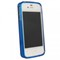 Apple Compatible 3D Cube Pattern TPU Cover - Blue TPU4SBLCB Image 1