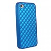 Apple Compatible 3D Cube Pattern TPU Cover - Blue TPU4SBLCB Image 2