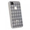 Apple Compatible Checkered Pattern TPU Cover - Clear TPU4SCLCK Image 1
