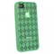 Apple Compatible Checkered Pattern TPU Cover - Green TPU4SGRCK Image 2