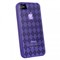 Apple Compatible Checkered Pattern TPU Cover - Purple TPU4SPUCK Image 2