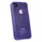 Apple Compatible Flower Pattern TPU Cover - Purple TPU4SPUFL Image 1