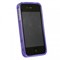 Apple Compatible Flower Pattern TPU Cover - Purple TPU4SPUFL Image 2