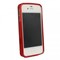 Apple Compatible 3D Cube Pattern TPU Cover - Red TPU4SRDCB Image 1