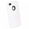 Apple Compatible Leather Textured Pattern TPU Cover - Solid White TPU4SWH Image 2