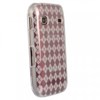 Samsung Compatible Argyle Pattern TPU Cover - Clear TPUREPPCL Image 1
