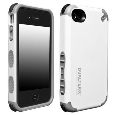 Apple Compatible PureGear DualTek Extreme Impact Case - White  02-001-01176