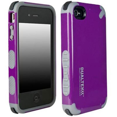 Apple Compatible PureGear DualTek Extreme Impact Case - Purple  02-001-01445
