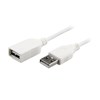 Naztech USB 2.0 10 ft Hi-Speed Extension Cable - White 11851NZ Image 2