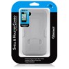 Apple Compatible Naztech DoubleUp Shell and Holster Combo - White 11870NZ Image 2