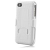 Apple Compatible Naztech DoubleUp Shell and Holster Combo - White 11870NZ Image 5