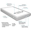 Naztech PB15000 Universal External Battery Power Bank 11909NZ Image 3