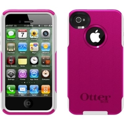 Apple Compatible Otterbox Commuter Case - Pink and White  77-18549