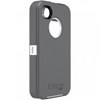 Apple Compatible Otterbox Defender Interactive Rugged Case and Holster - White and Grey 77-18579 Image 2