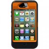 Apple Compatible OtterBox Defender Interactive Rugged Case and Holster - Blaze Orange and Realtree Camo  77-18589 Image 1