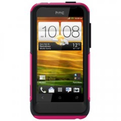 HTC Compatible Otterbox Commuter Case - Hot Pink and Black  77-20744