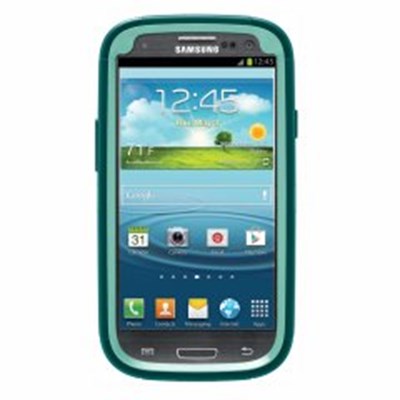 Samsung Compatible OtterBox Sealock Defender Case and Holster - Teal and Light Green  77-21382