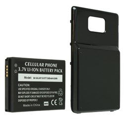 Samsung Compatible Extended Li-Ion Battery and Black Door  B4-SAI777-XT-BK