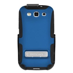 Samsung Compatible Seidio Active Case and Holster Combo with Kickstand - Royal Blue  BD2-HK3SSGS3K-RB