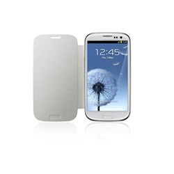 Samsung Original Flip Cover - Marble White EFC-1G6FWEGSTA