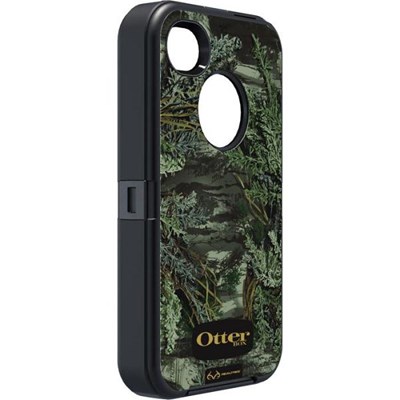 Apple Compatible Otterbox Defender Interactive Rugged Case and Holster - Real Tree Camo Black Max 1  APL2-I4SUN-J7-E4RT1