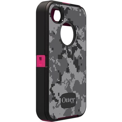 Apple Compatible Otterbox Defender Camo Case and Holster - Digi Urban Pink  APL2-I4SUN-L1-E4OTR