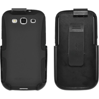 Samsung Compatible Seidio Active Case and Holster Combo - Black  BD2-HK3SSGS3-BK