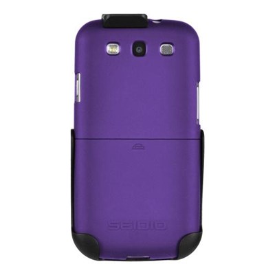 Samsung Compatible Seidio Surface Case and Holster Combo  - Amethyst BD2-HR3SSGS3-PR
