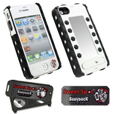 Apple Compatible BodyDock Bronze Edition Rugged Case - White  BD-10141