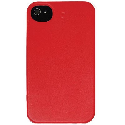 Apple Compatible Nite Ize BioCase - Red  BIO-IP4-10