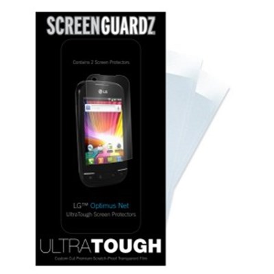 LG Compatible ScreenGuardz UltraTough Screen Protector - Gel Apply BZ-ULON-0112F