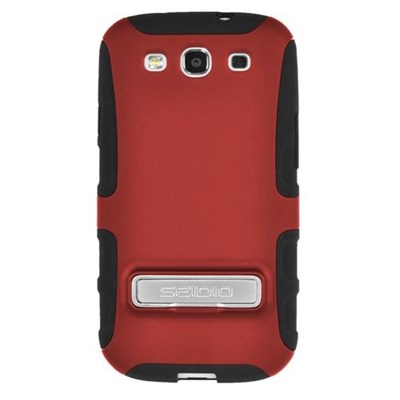 Samsung Compatible Seidio Active Case with Kickstand - Garnet Red  CSK3SSGS3K-GR