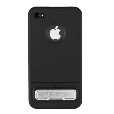 Apple Compatible Seidio Surface Reveal with Kickstand - Black CSRSIPH4K-BK