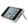 Apple Compatible Seidio Surface Reveal Case with Kickstand - Glossed White CSRSIPH4K-GL Image 3