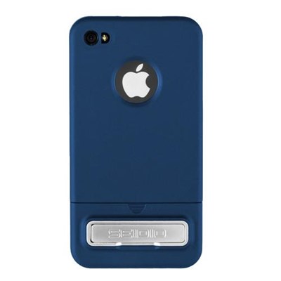 Apple Compatible Seidio Surface Reveal Case with Kickstand - Royal Blue CSRSIPH4K-RB