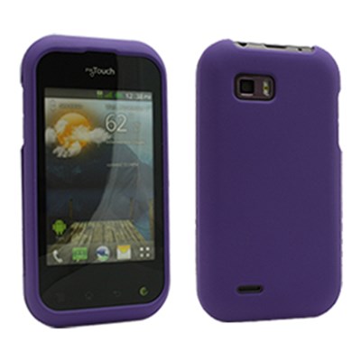 LG Compatible Rubberized Snap-on Cover - Purple FS-LGC800-RPP