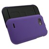 LG Compatible Rubberized Snap-on Cover - Purple FS-LGC800-RPP Image 2