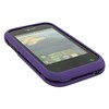LG Compatible Rubberized Snap-on Cover - Purple FS-LGC800-RPP Image 3