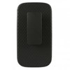 Samsung Compatible Holster and Protective Cover Combo with Rubberized Texture - Black  FXCOVGALAXYSIII Image 6