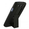 Samsung Compatible Holster and Protective Cover Combo with Rubberized Texture - Black  FXCOVGALAXYSIII Image 7